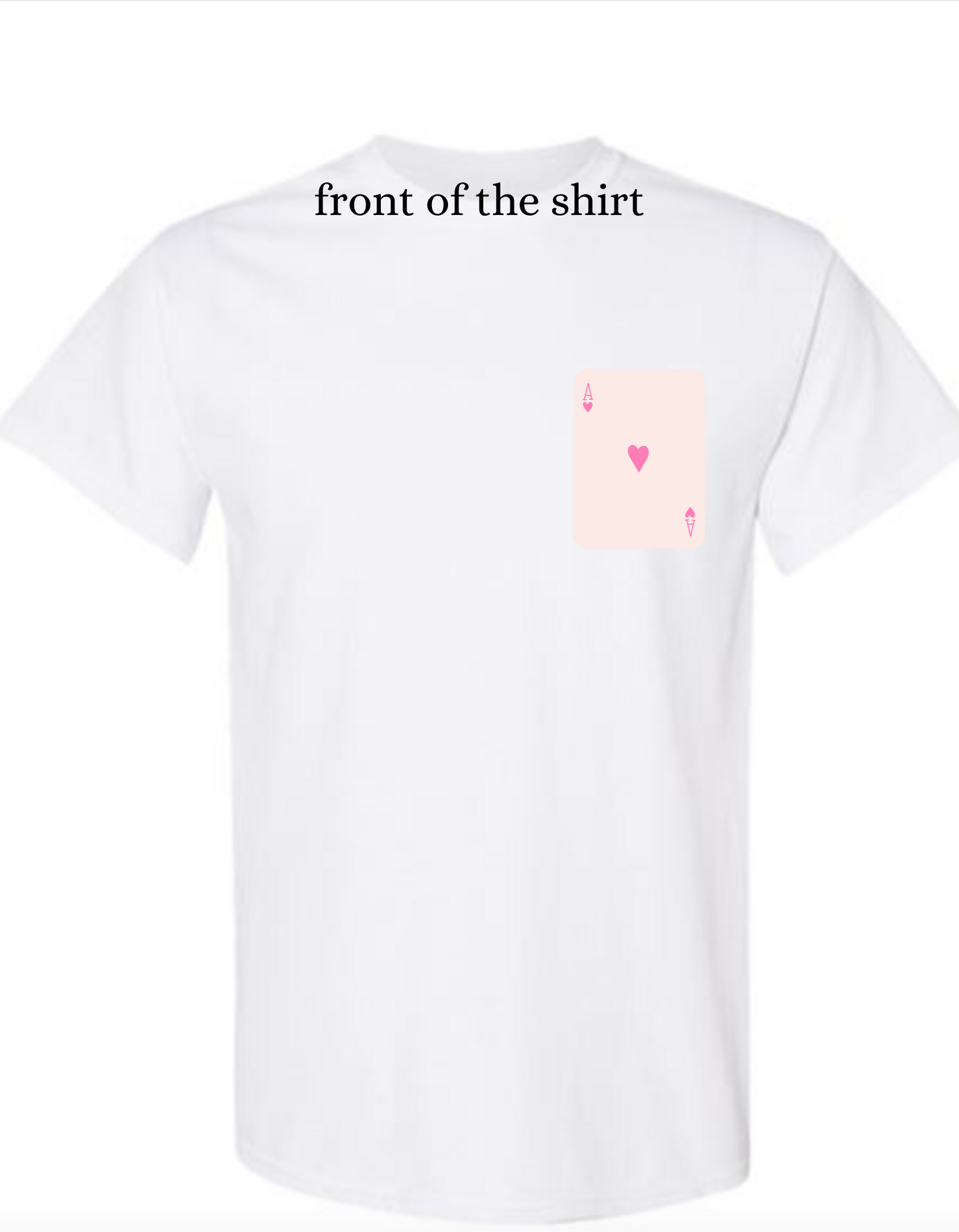 Play the hand you were dealt Tee