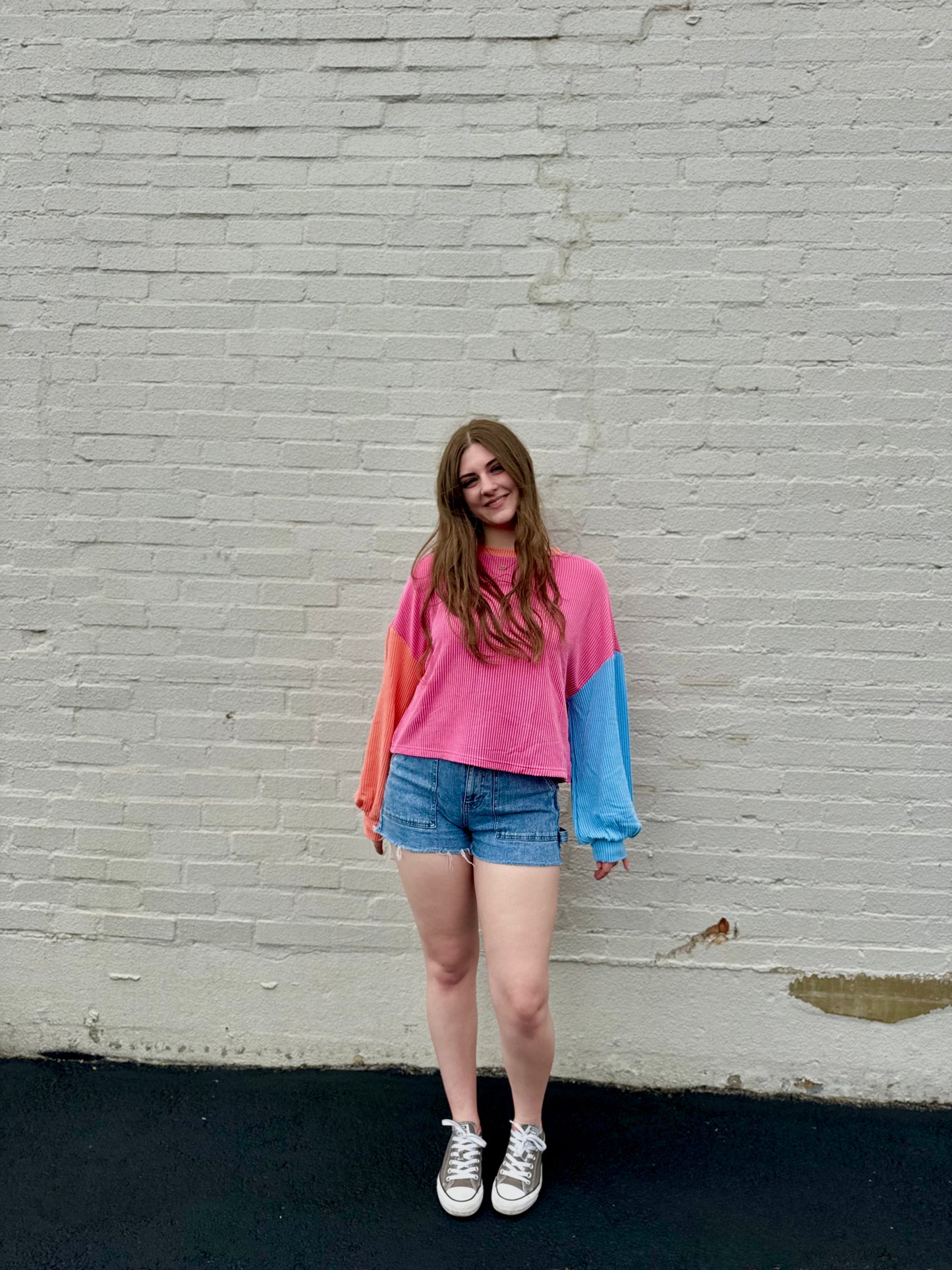 Olivia Color Pop top