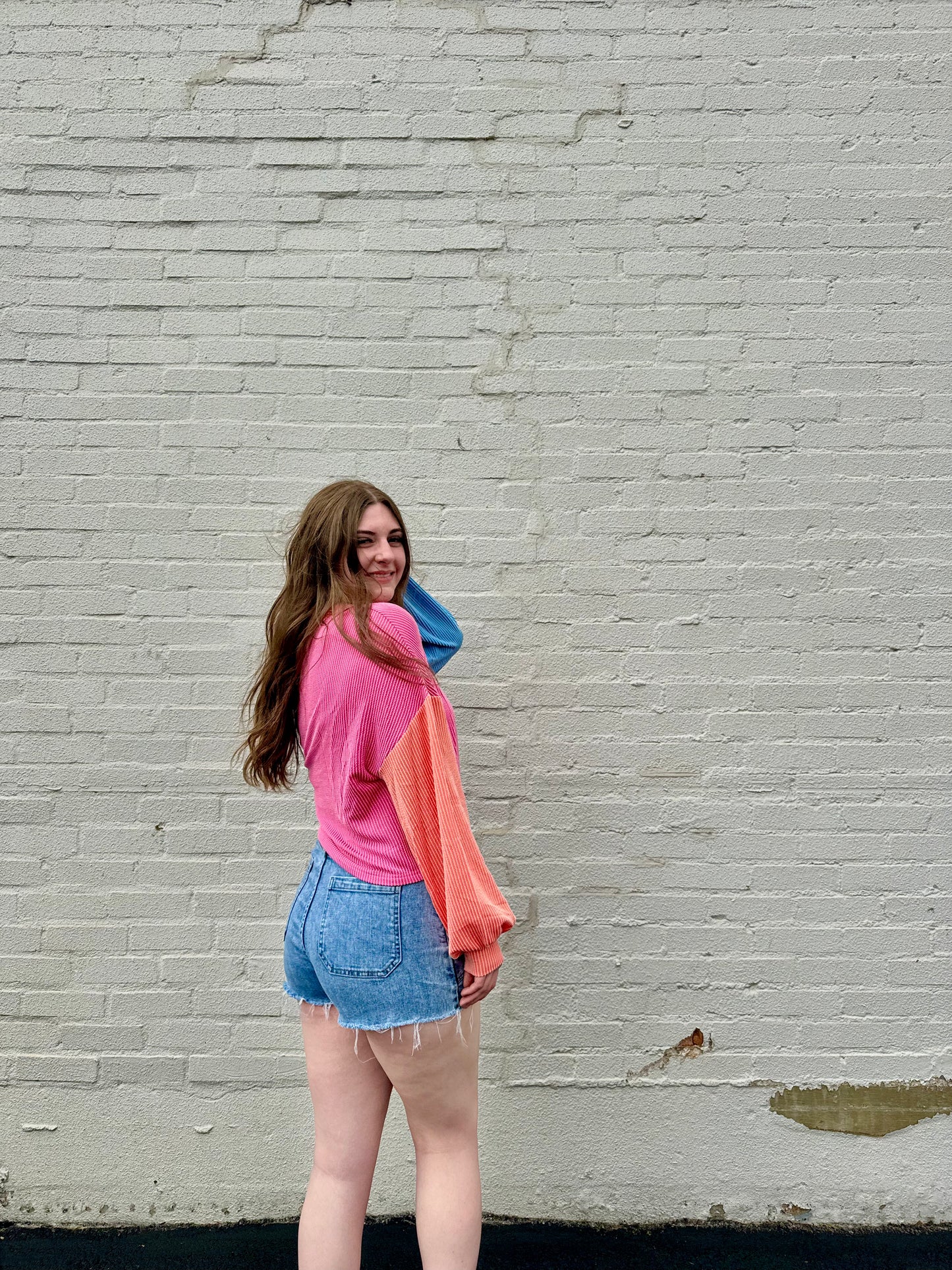 Olivia Color Pop top