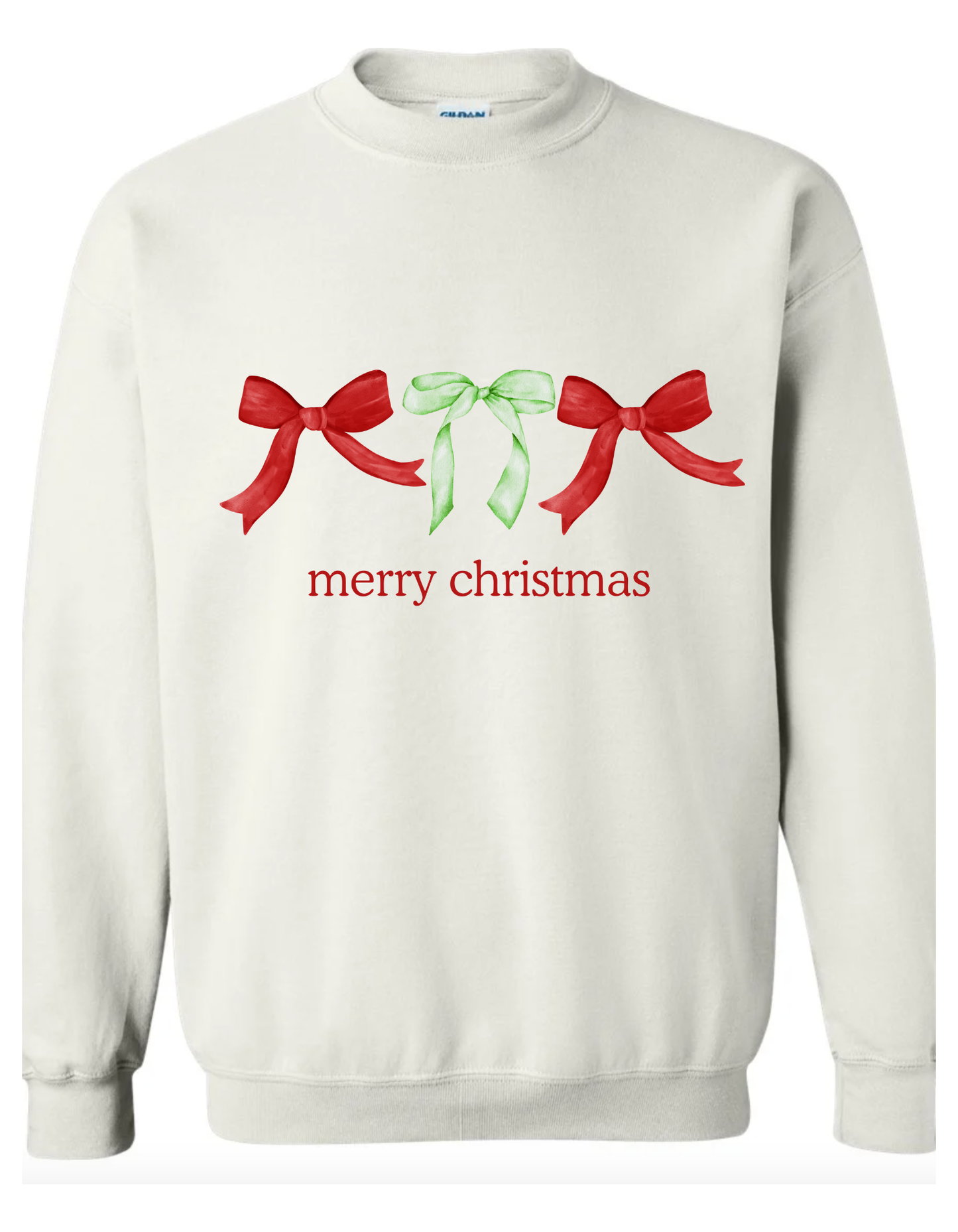 Merry Christmas Bow Tops