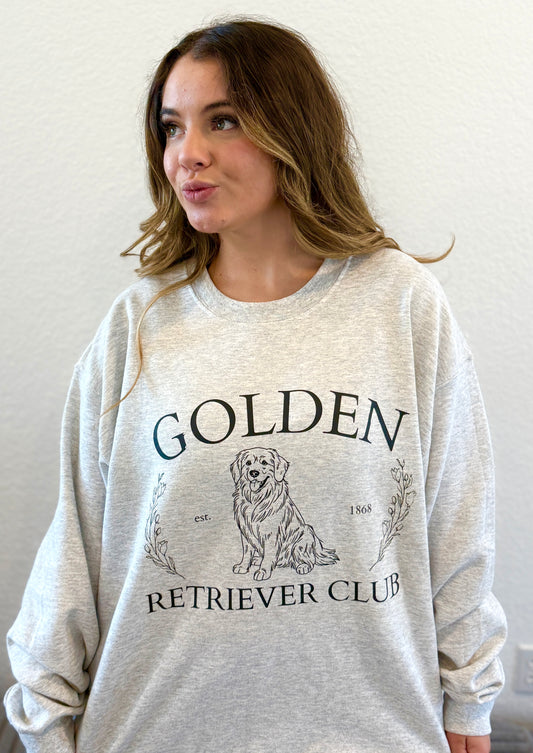 Golden Retriever Club Crewneck image 0