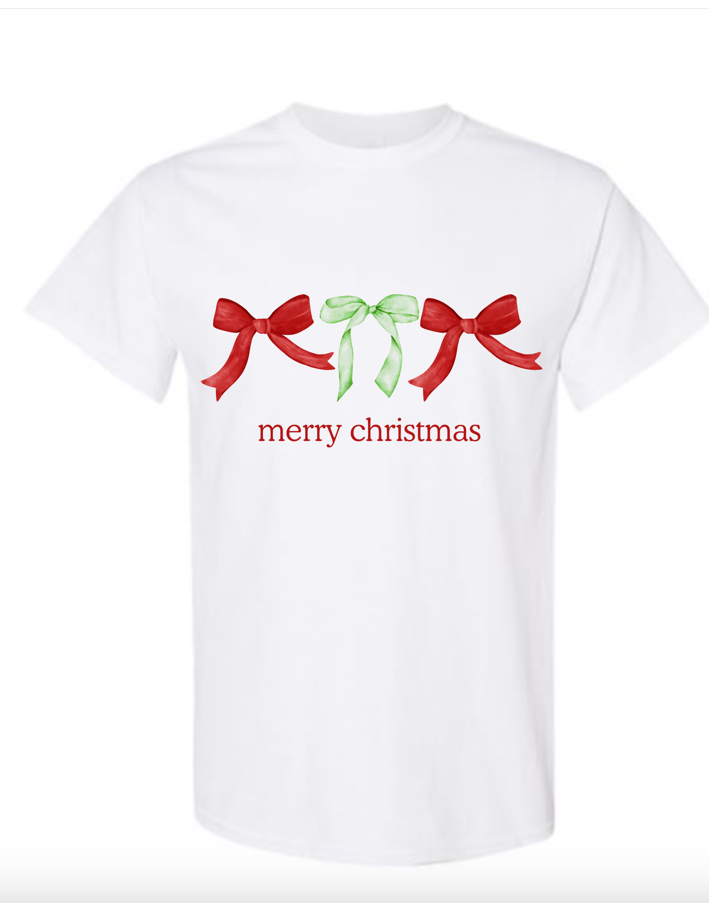 Merry Christmas Bow Tops