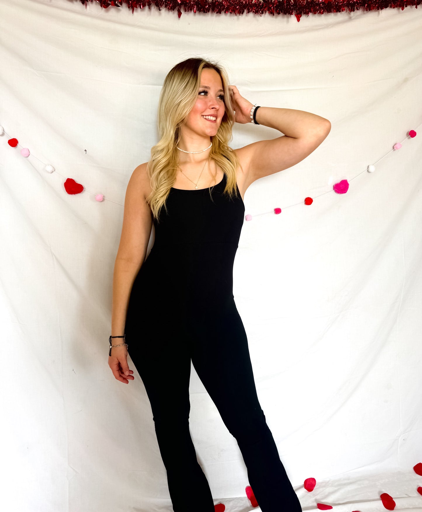 Rylee Workout Jumpsuit (Black) image 0